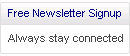 newsletter signup